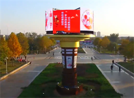 精神堡壘的設(shè)計(jì)初衷，led旋轉(zhuǎn)屏在精神堡壘的重要位置